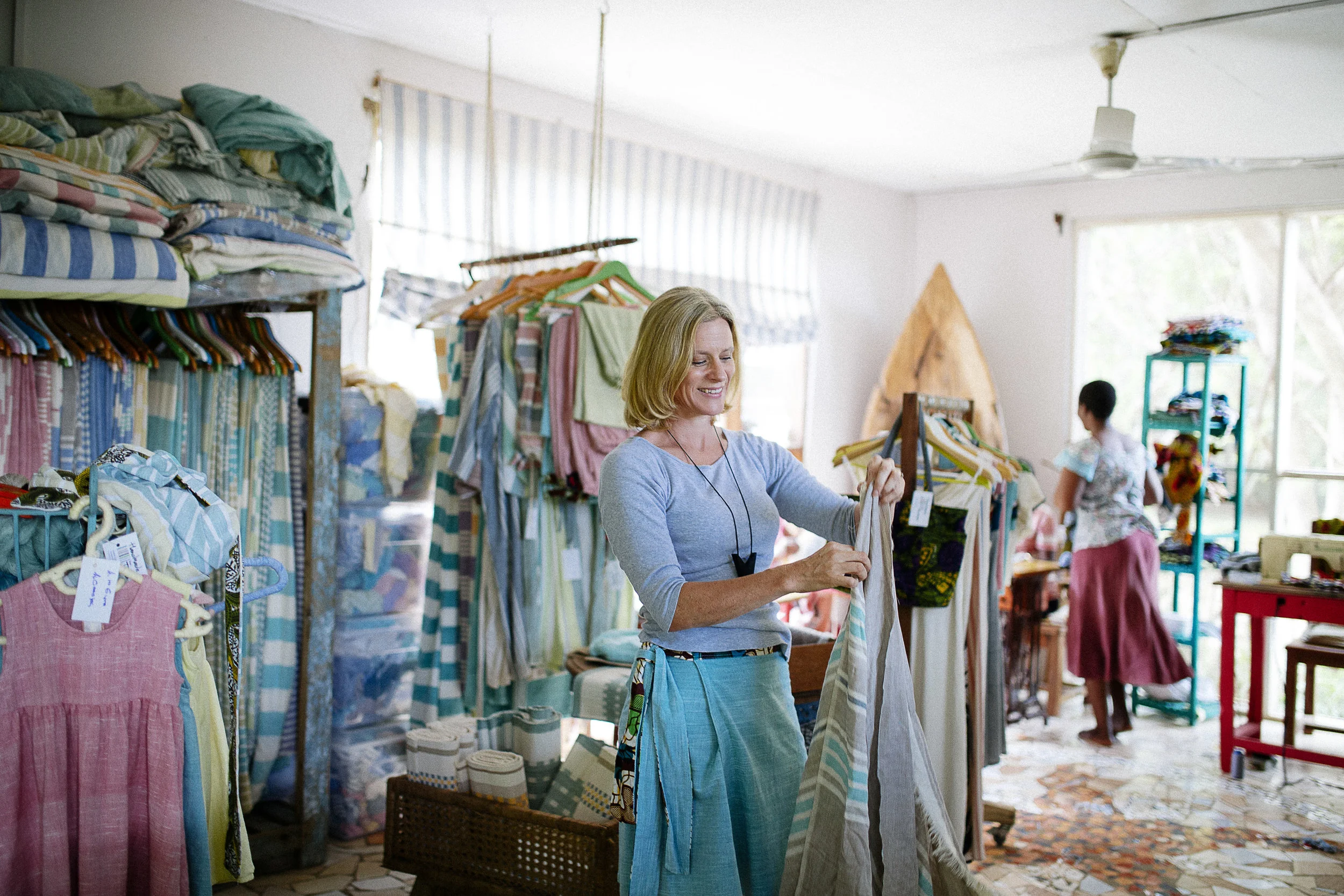 Helen Kelly of Handmade from Tanzania by Angelique Culvin