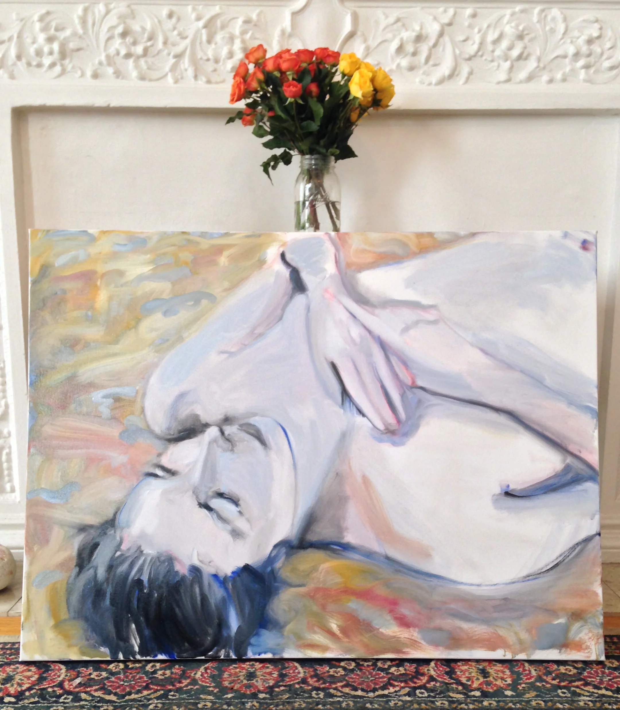 Child-woman // Oil on canvas // 30 x 40 in