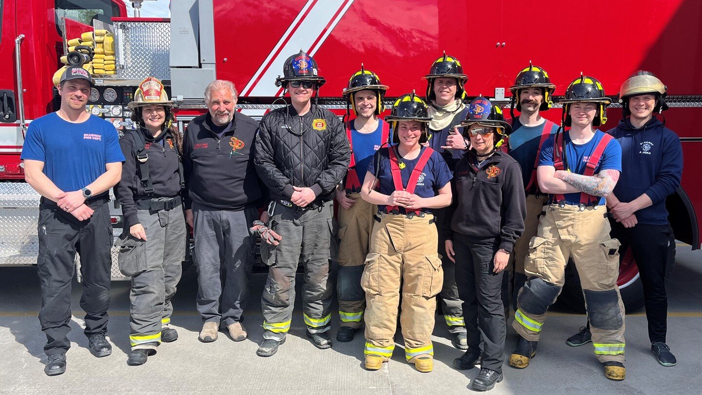 Skagway Fire just tested for our State of Alaska accreditation for Firefighter 1 and Hazmat Operations. So much effort put into this accomplishment. Job well done!
#firefighters #alaskafirefighters #firetraining