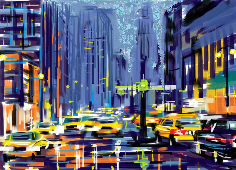 Using Digital Painting Apps to Develop Fine Art Paintings