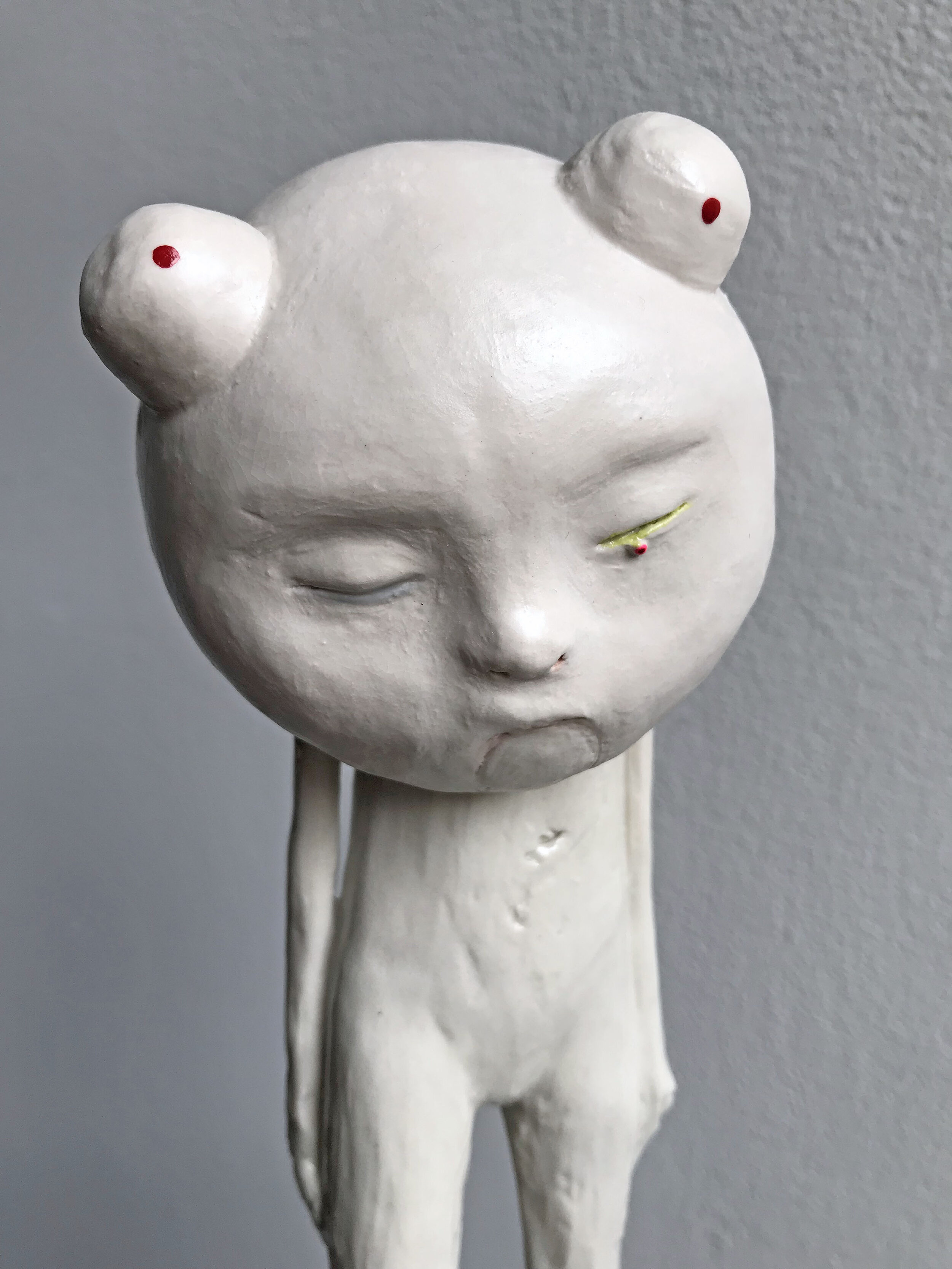 Masako, 14 x 4 x 4 Inches, Porcelain, 2019