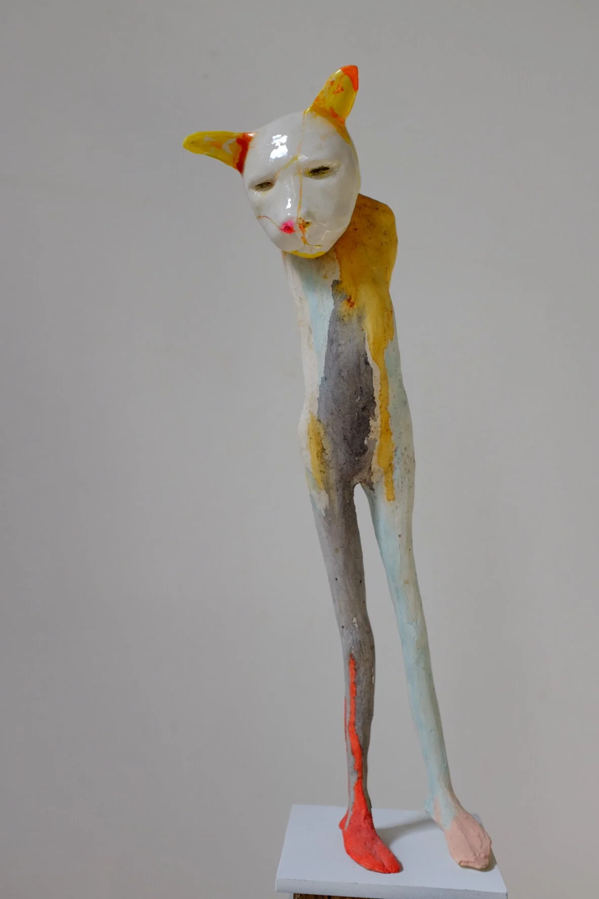   Fracture,  14.5 x 3.5 x 3 Inches, Porcelain, 2017  