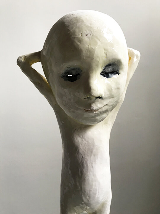  Cipher, 17 x 6 x 4 Inches, Porcelain, 2018 
