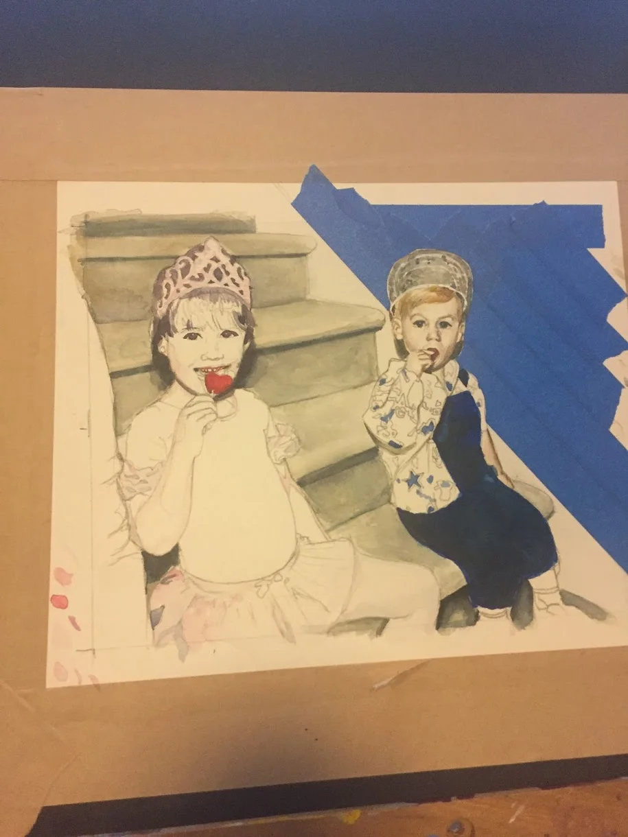 Underpainting and skin tones