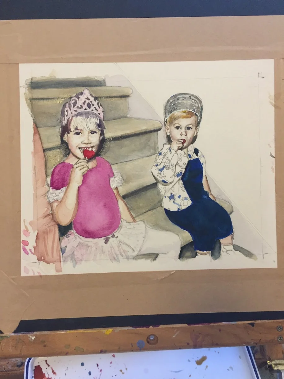 Adding Gouache