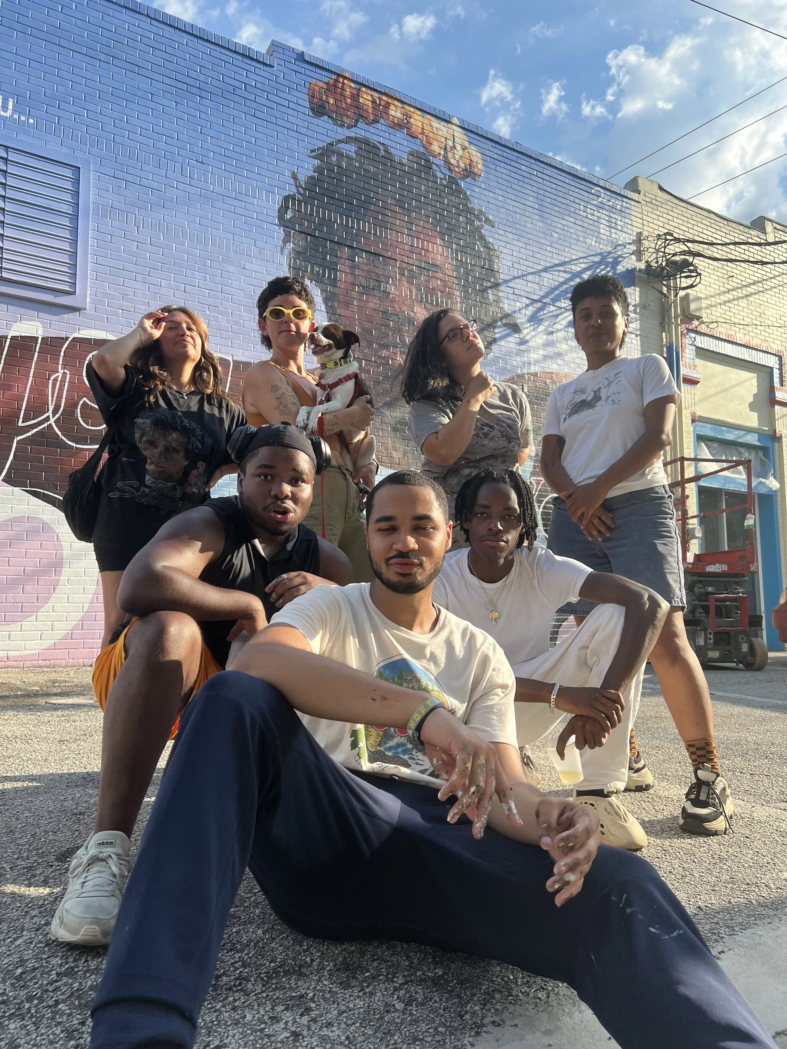 Demitri Burke + production team & model
