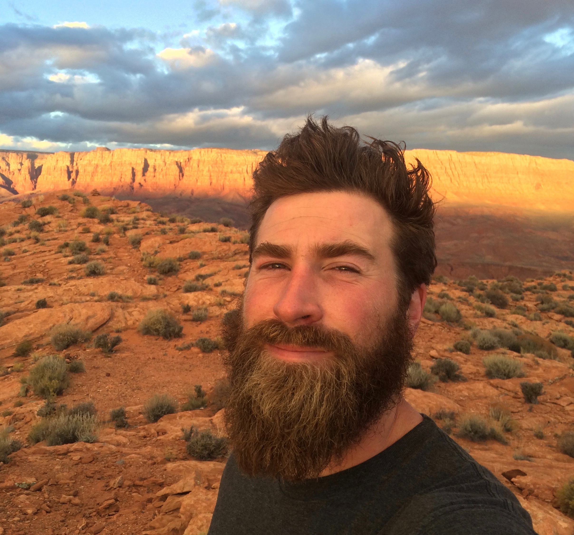 "In every walk with nature, one receives far more than he seeks." --John Muir Trevor decided to commemorate the trip and honor John Muir by growing his beard for the entire 59-week trip.