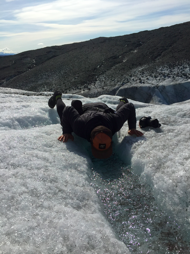Where you can drink fresh glacier water