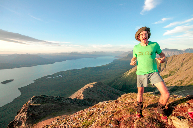 On top of Mount Tanalian 
