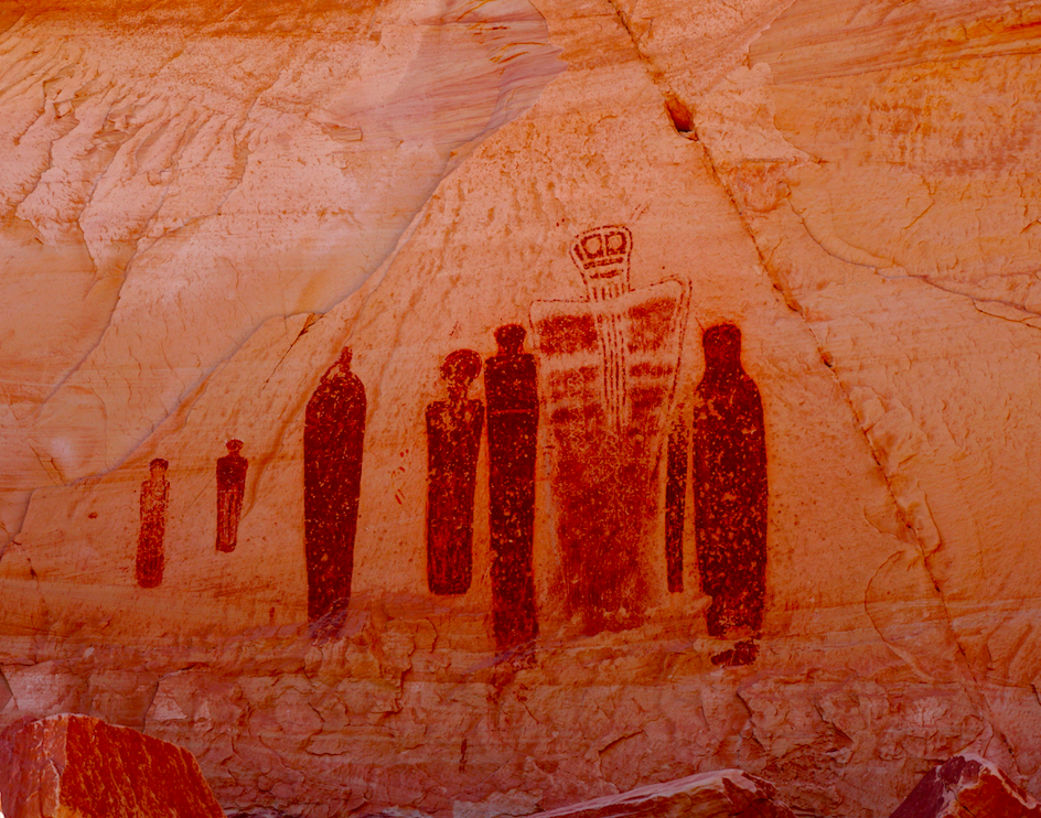 Another magnificent and underutilized part of the park is the Great Gallery, some of the oldest petroglyphs