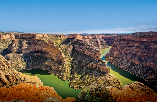 Bighorn Canyon National Recreation Area in Montana