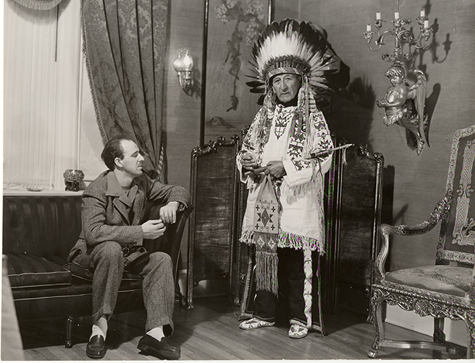 Henry Standing Bear and Korczak Ziolkowski