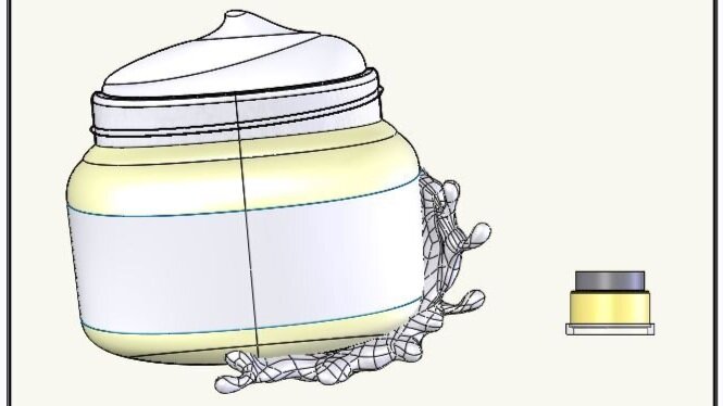 Rev 1 splash CAD model