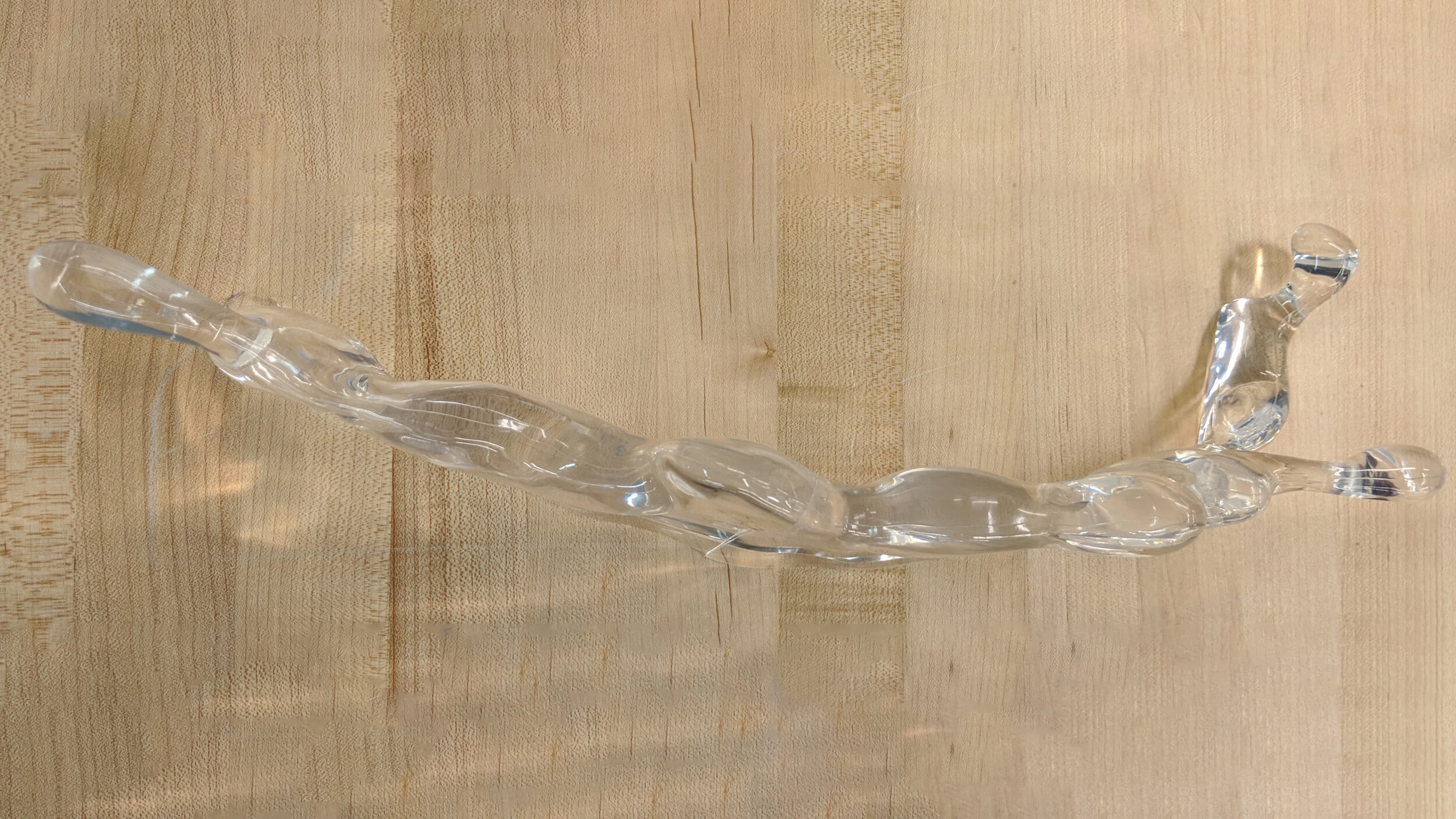 Assembled splash feature