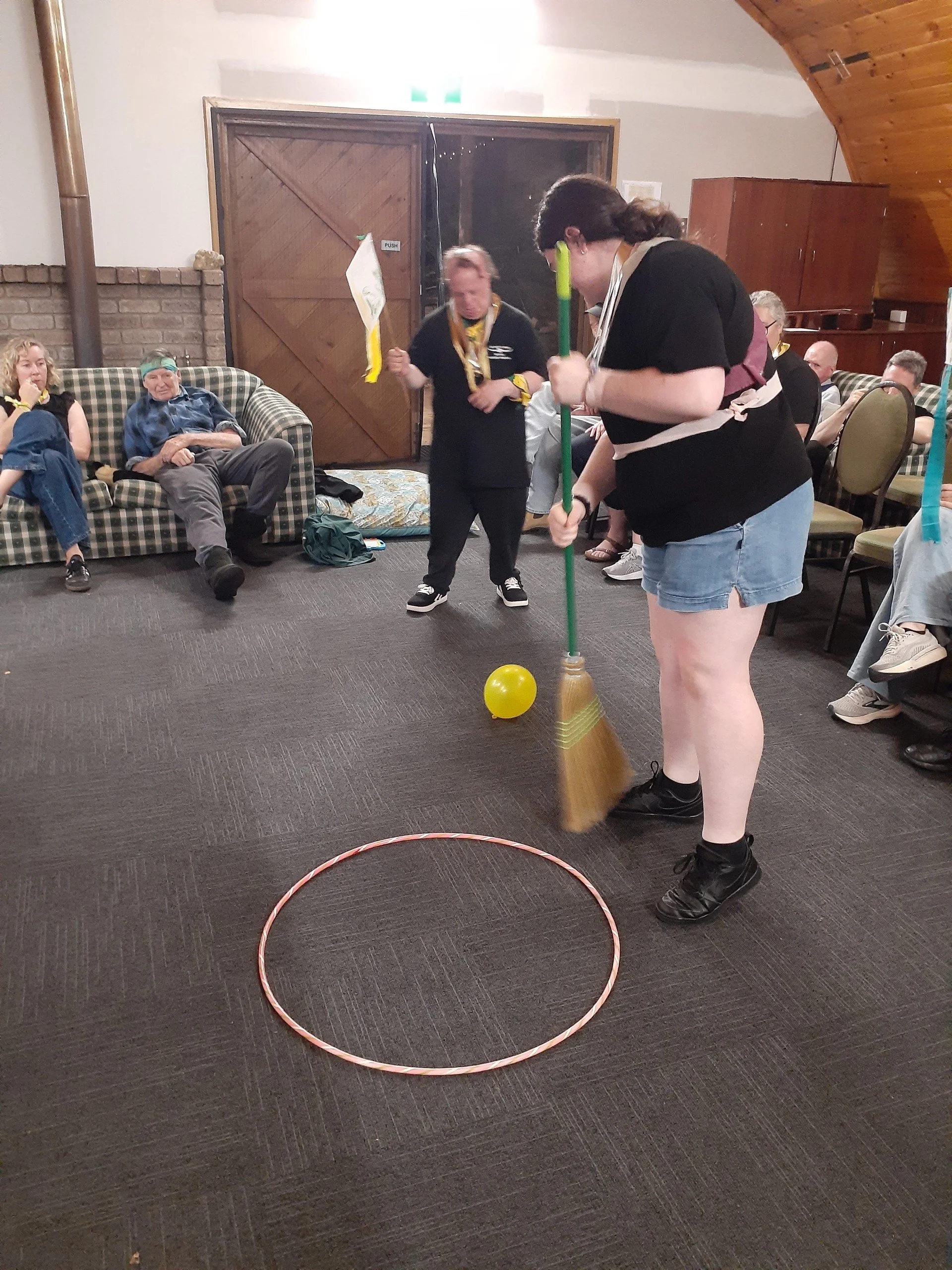  Curling, with a difference 