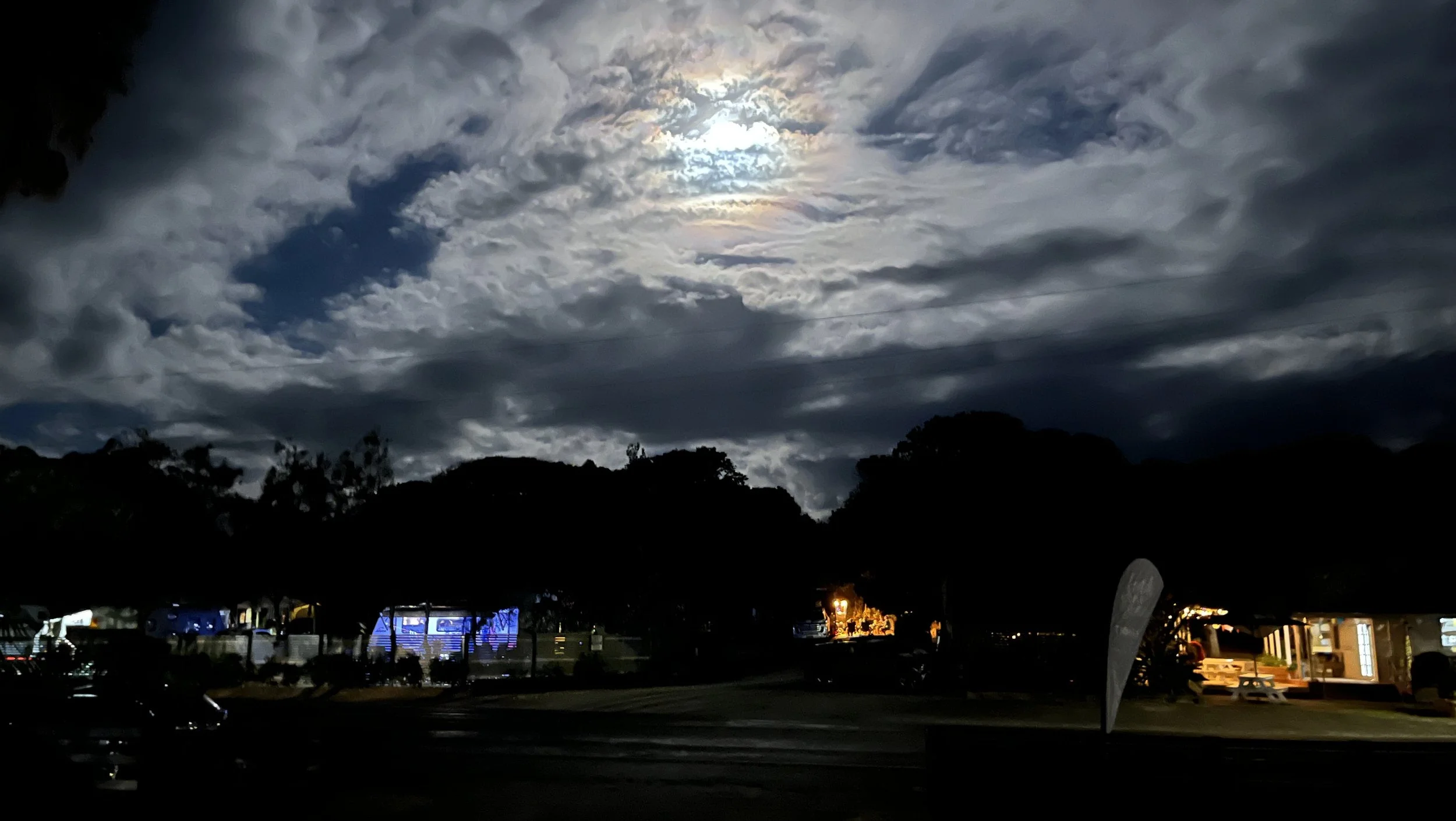  Moonrise over Tiona. 