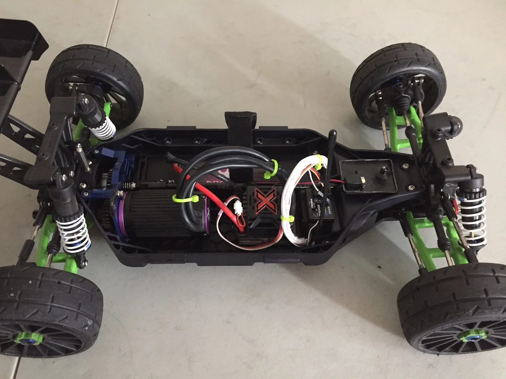 traxxas slash speed run