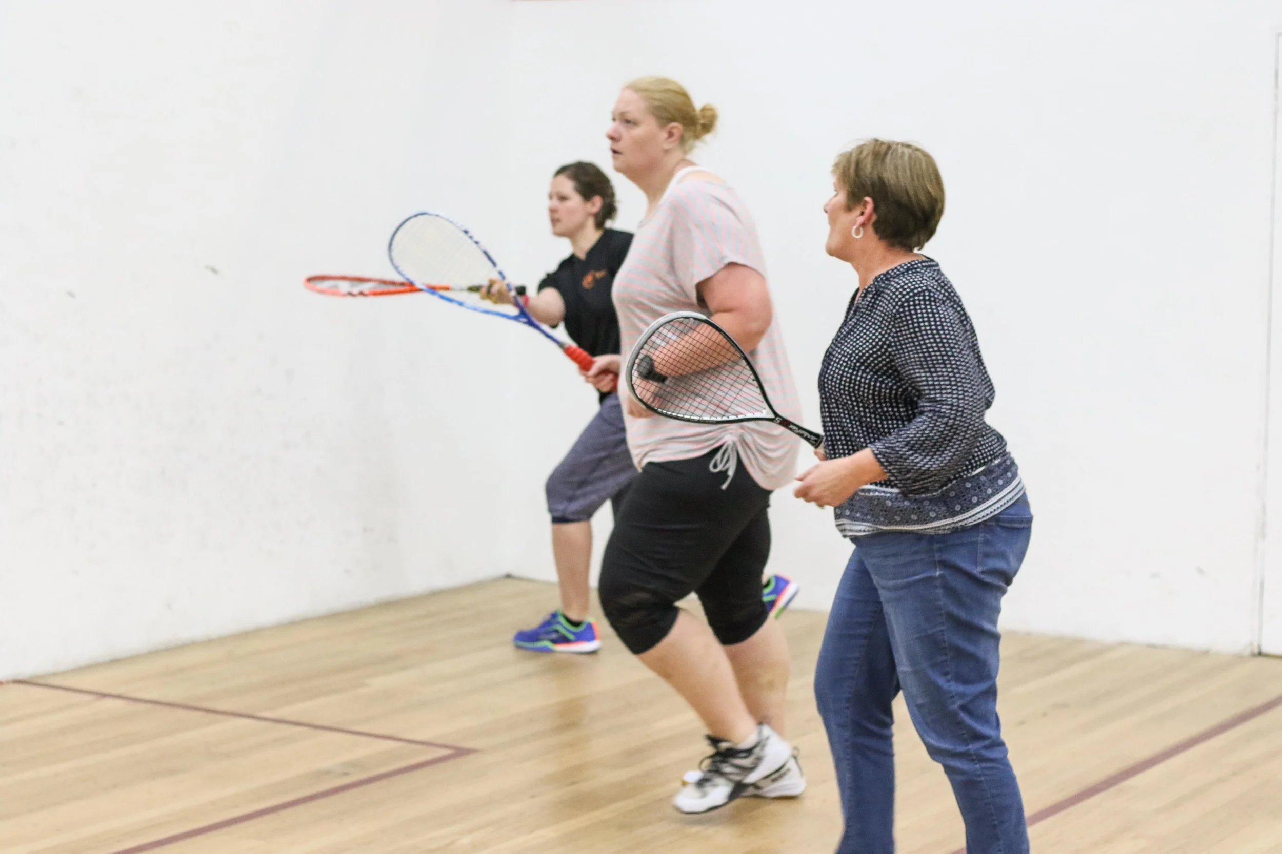 Some lessons and workshops mixed with fun on court games.