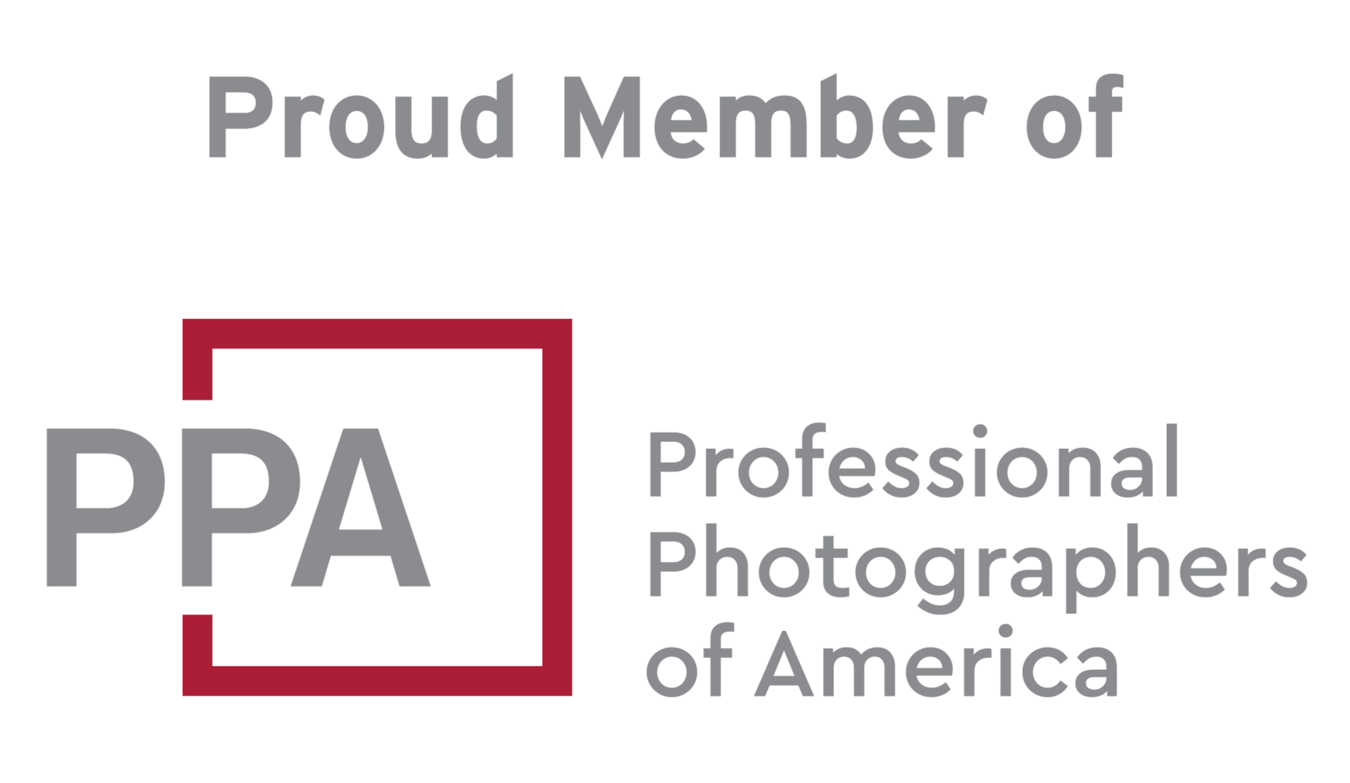 Proud member — Professional Photographers of America (PPA)