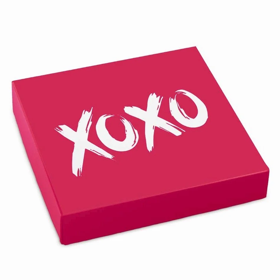 Square Box White XoXo<p>½ LB. $24.00