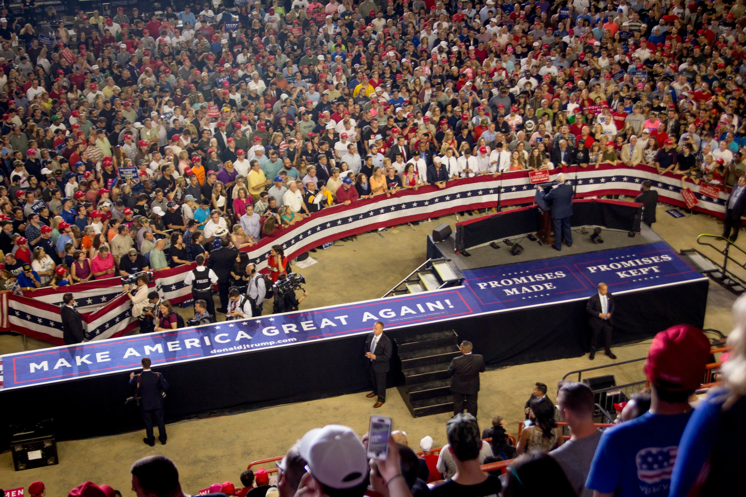 Trump Day 100 Rally Harrisburg, PA