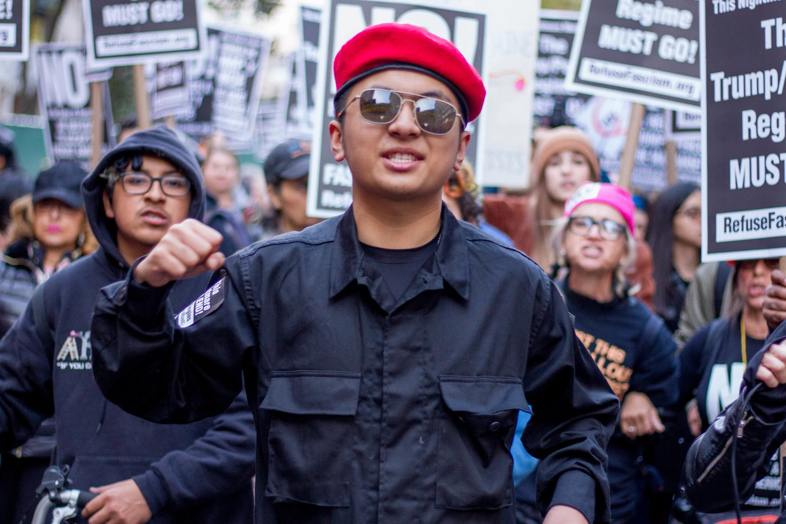 Refuse Fascism November 4th New York City