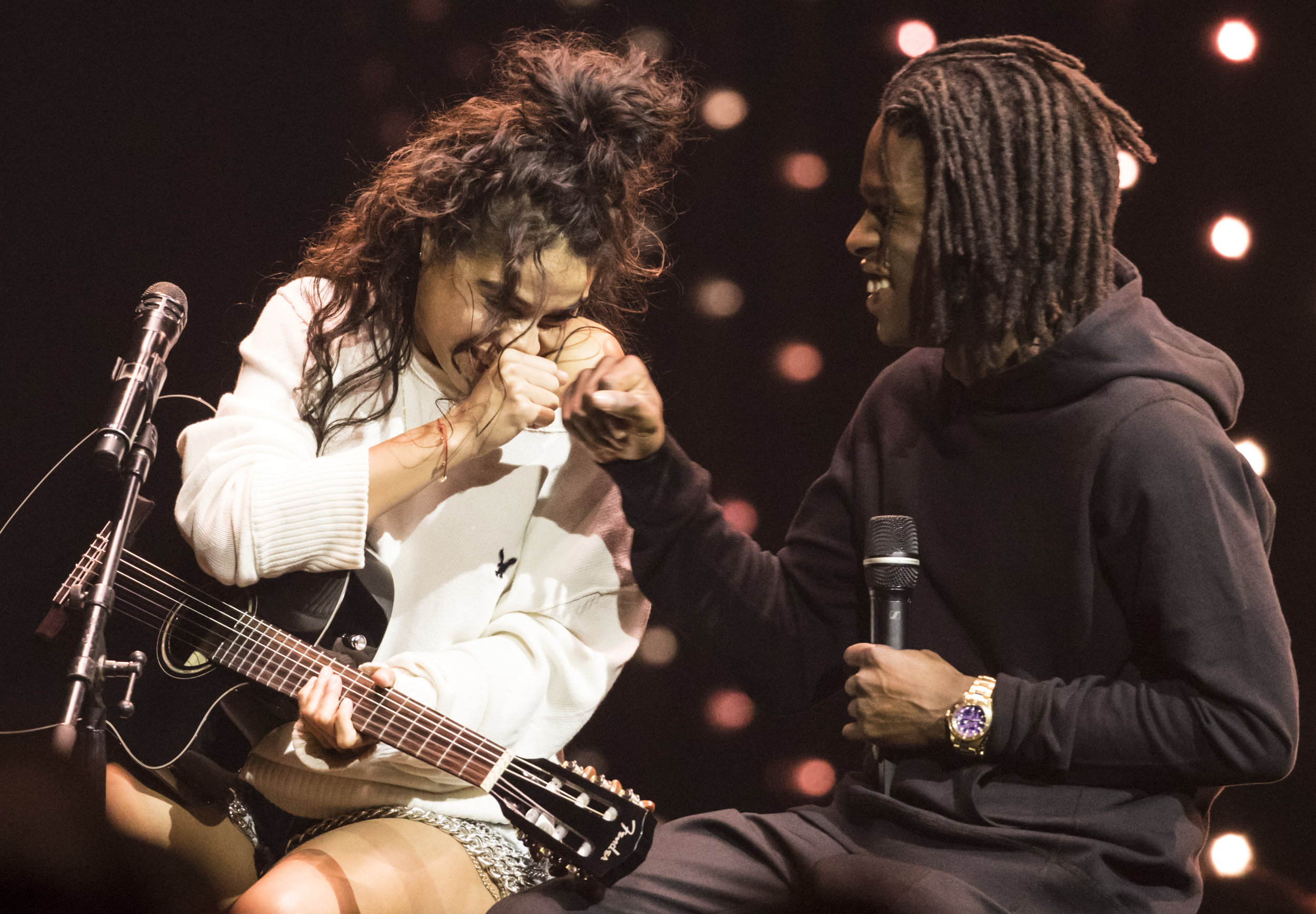 Jessie Reyez and Daniel Caesar