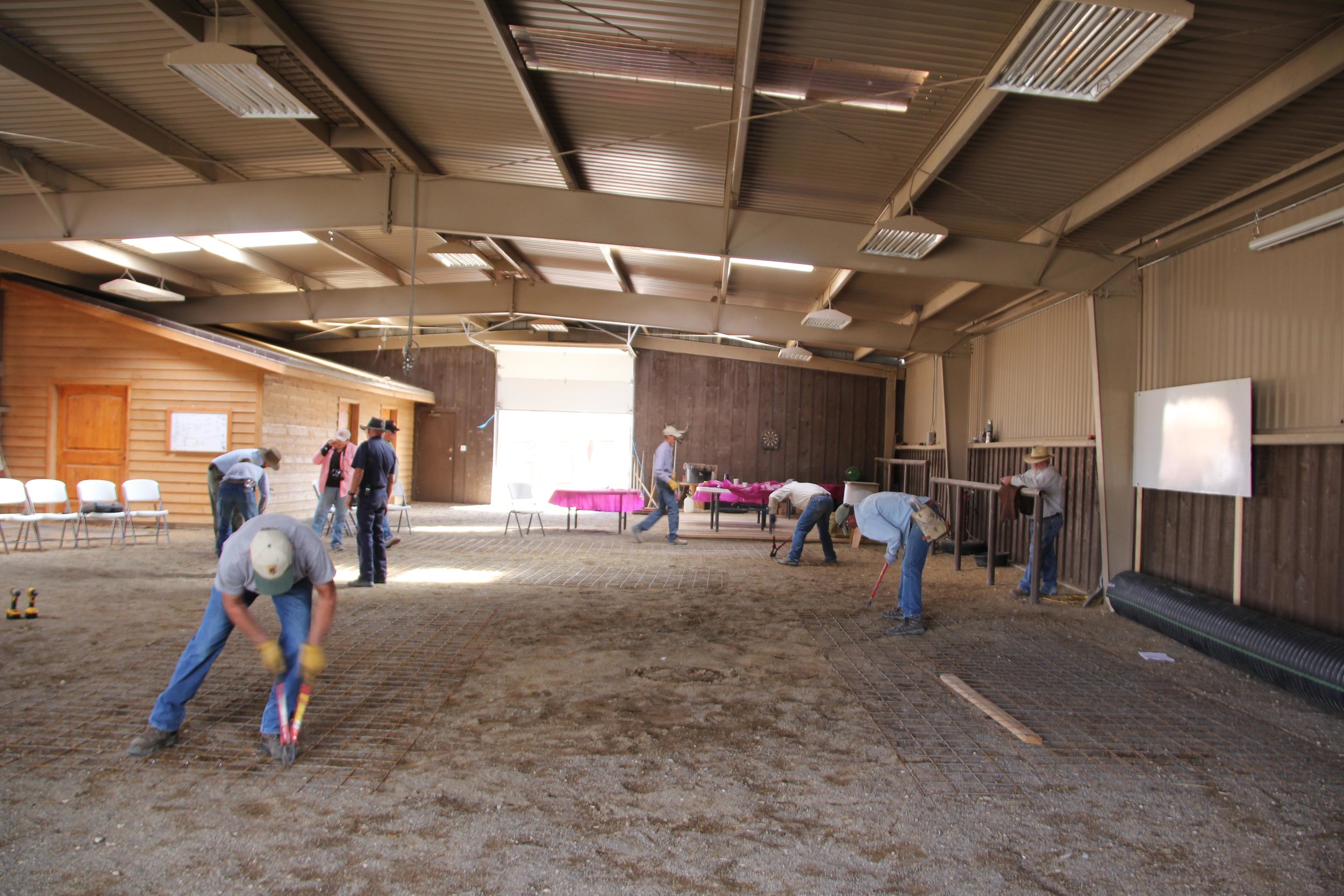 Workshop at Nevada ranch