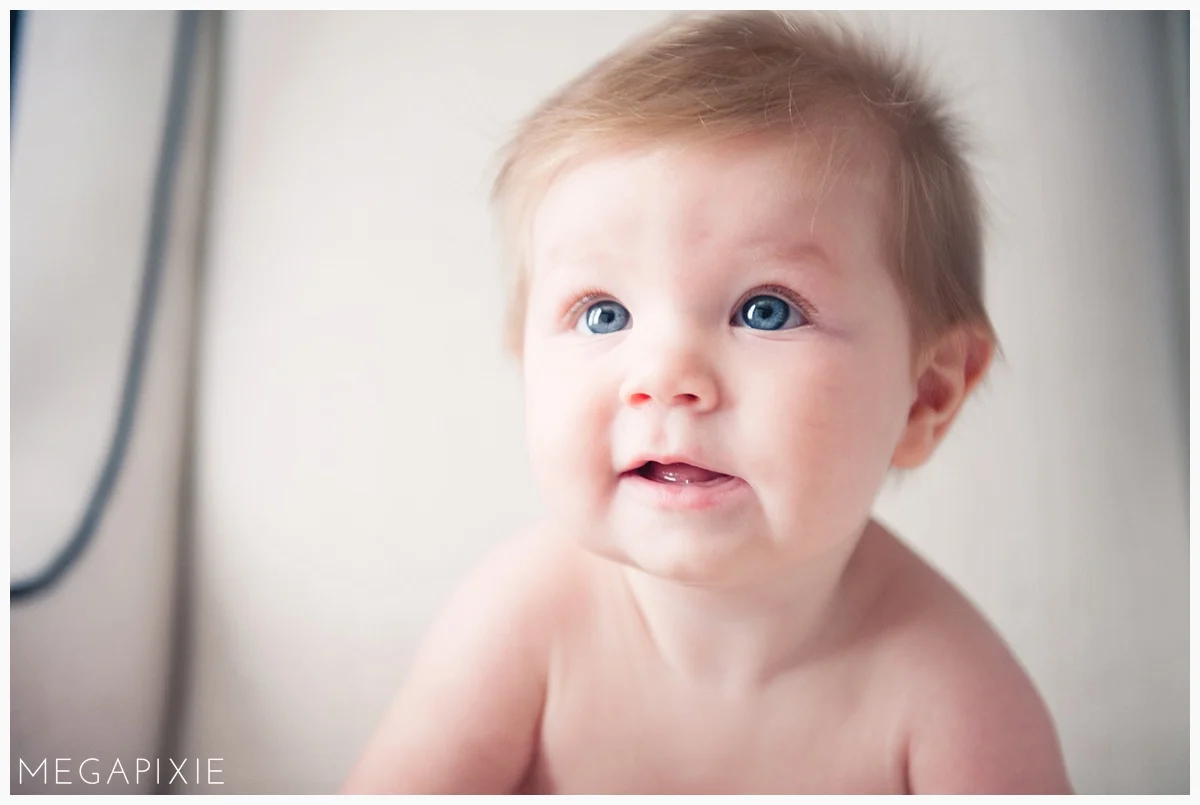 Gia/Six Months/Portrait Session in Cary, NC