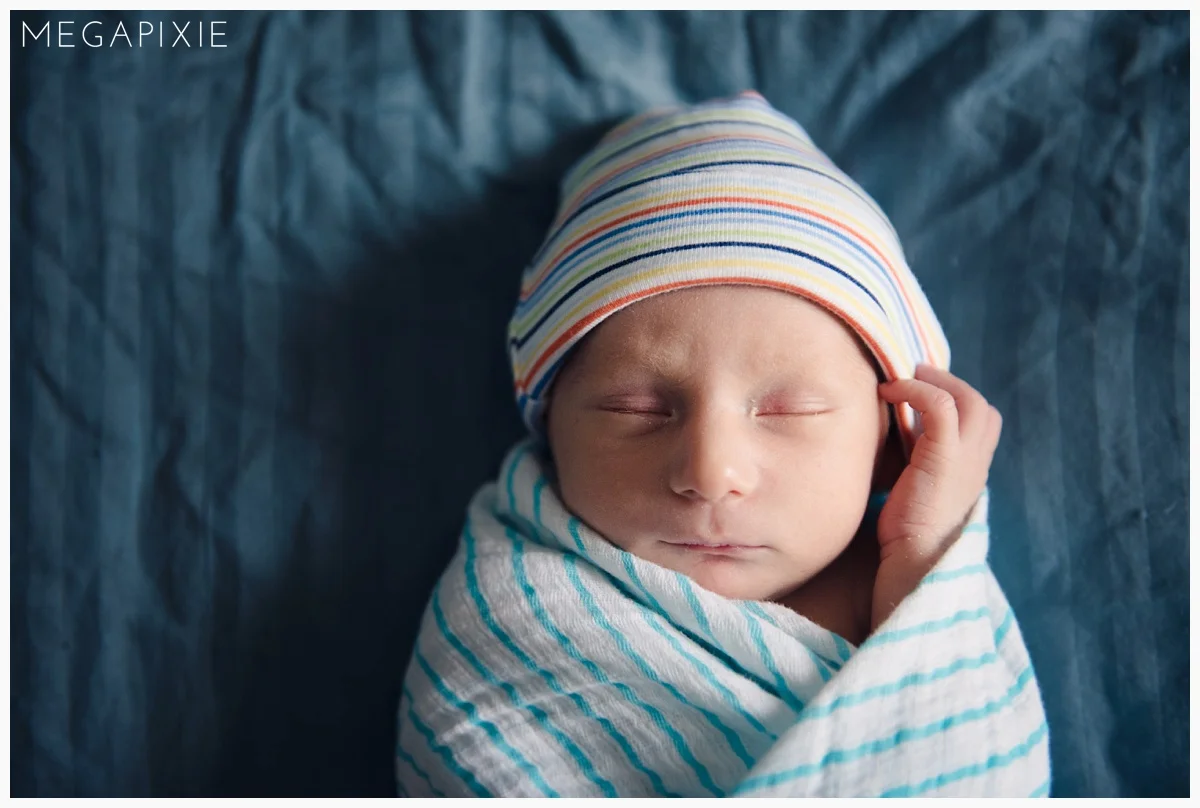 Ben | Newborn Portrait Session in Durham