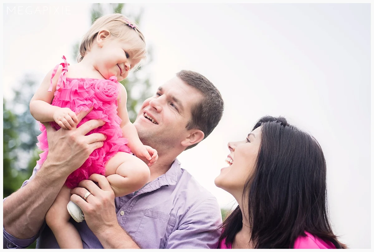 Gia's First Birthday | Cary Family Portrait Session