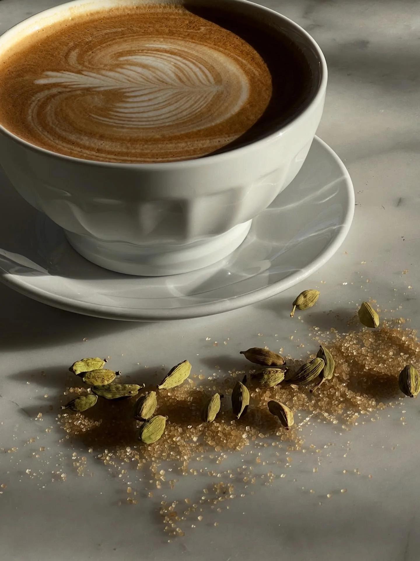 NEW! Brown Sugar Cardamom Latte 🌟

Lightly spiced and subtly sweet, warm up with this cozy drink.