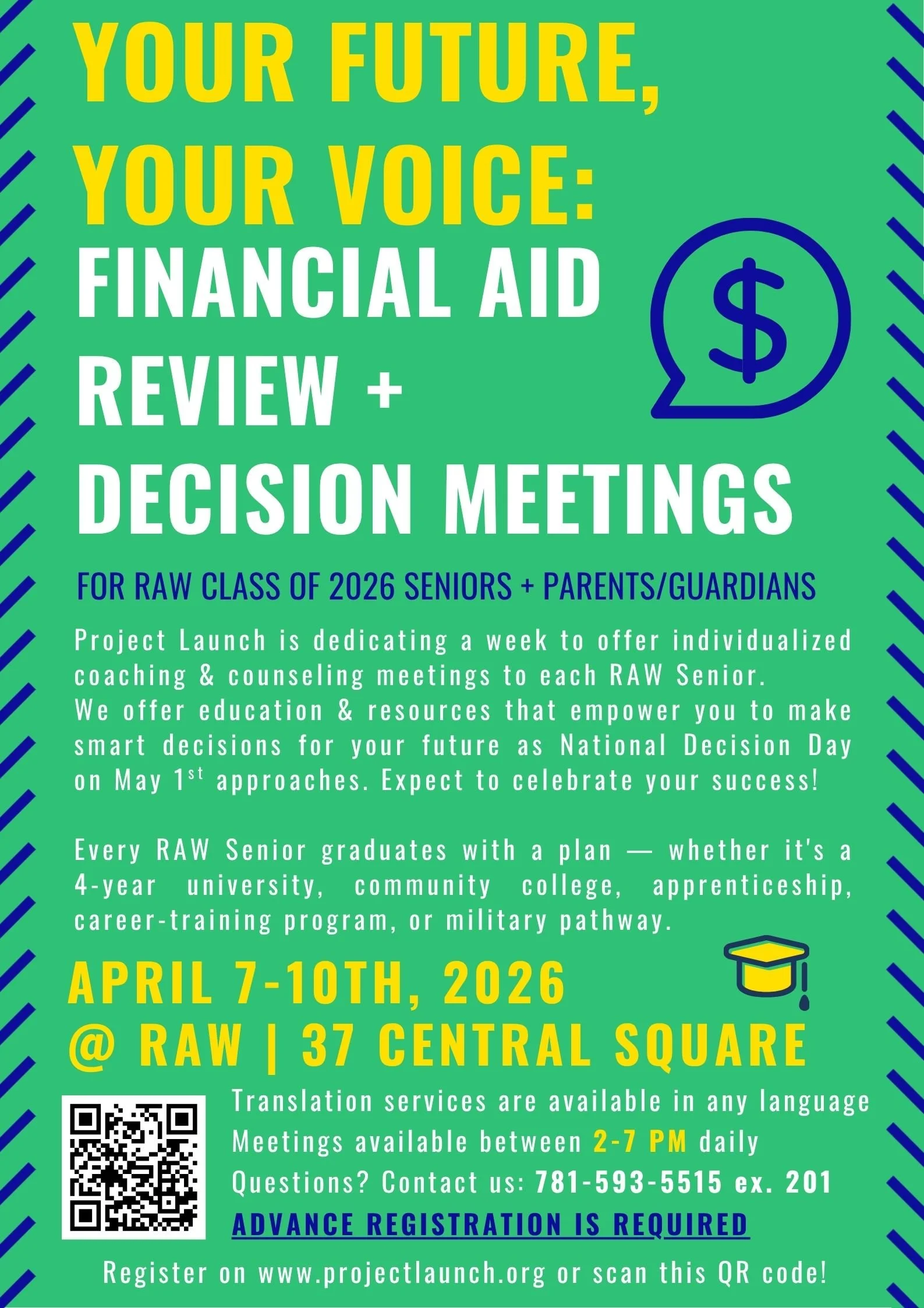 Your Future, Your Voice: RAW Senior + Family Decision Meetings Week