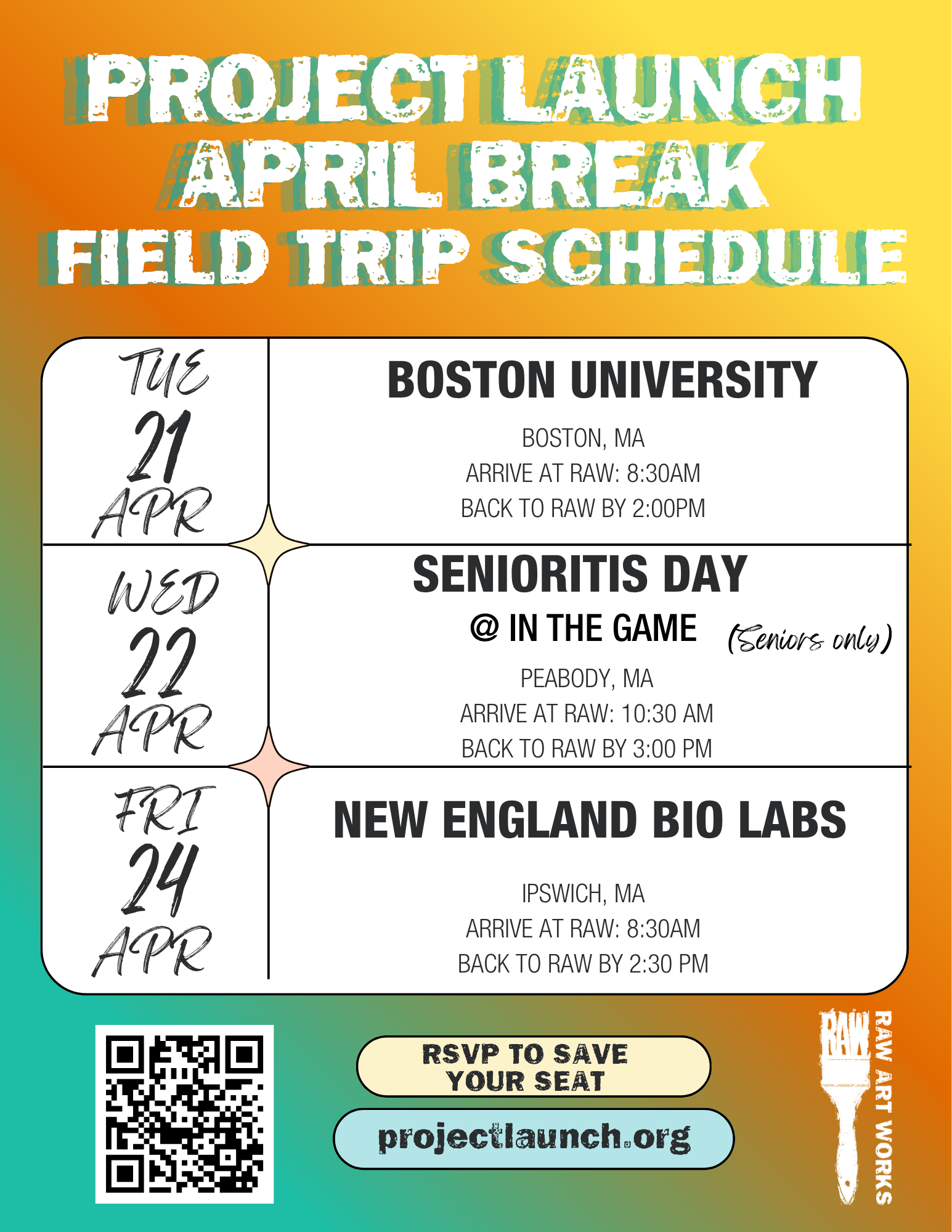 Boston University Field Trip