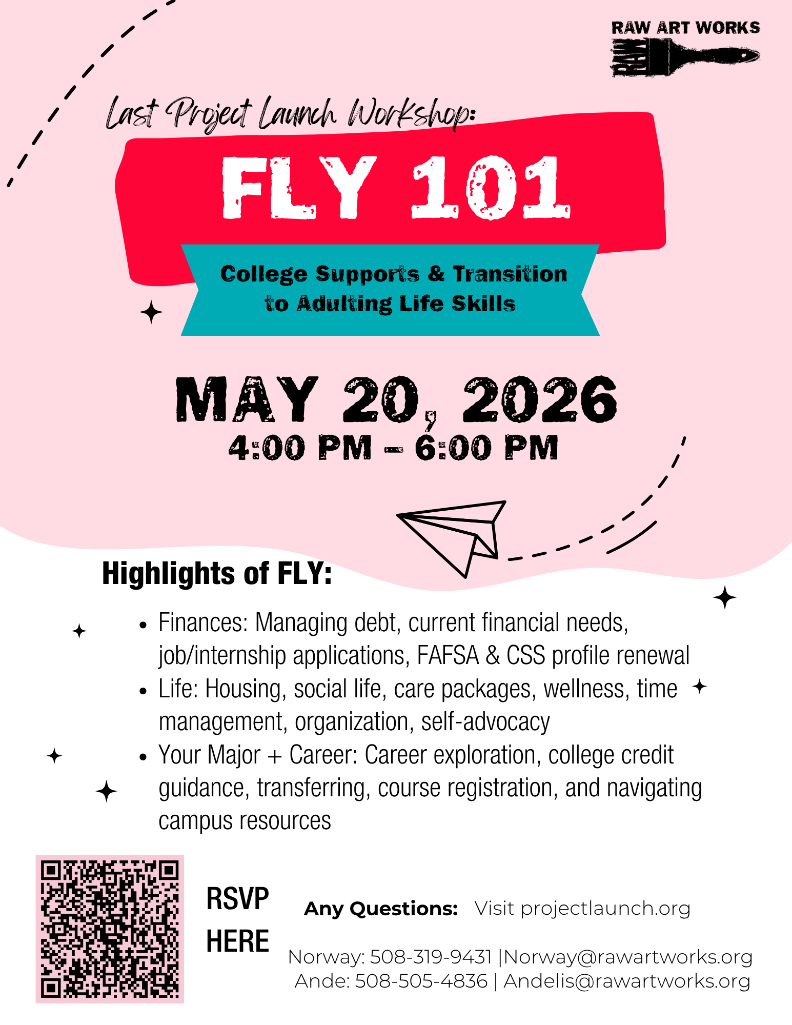 FLY 101: College Supports &amp; Transition to Adulthood 