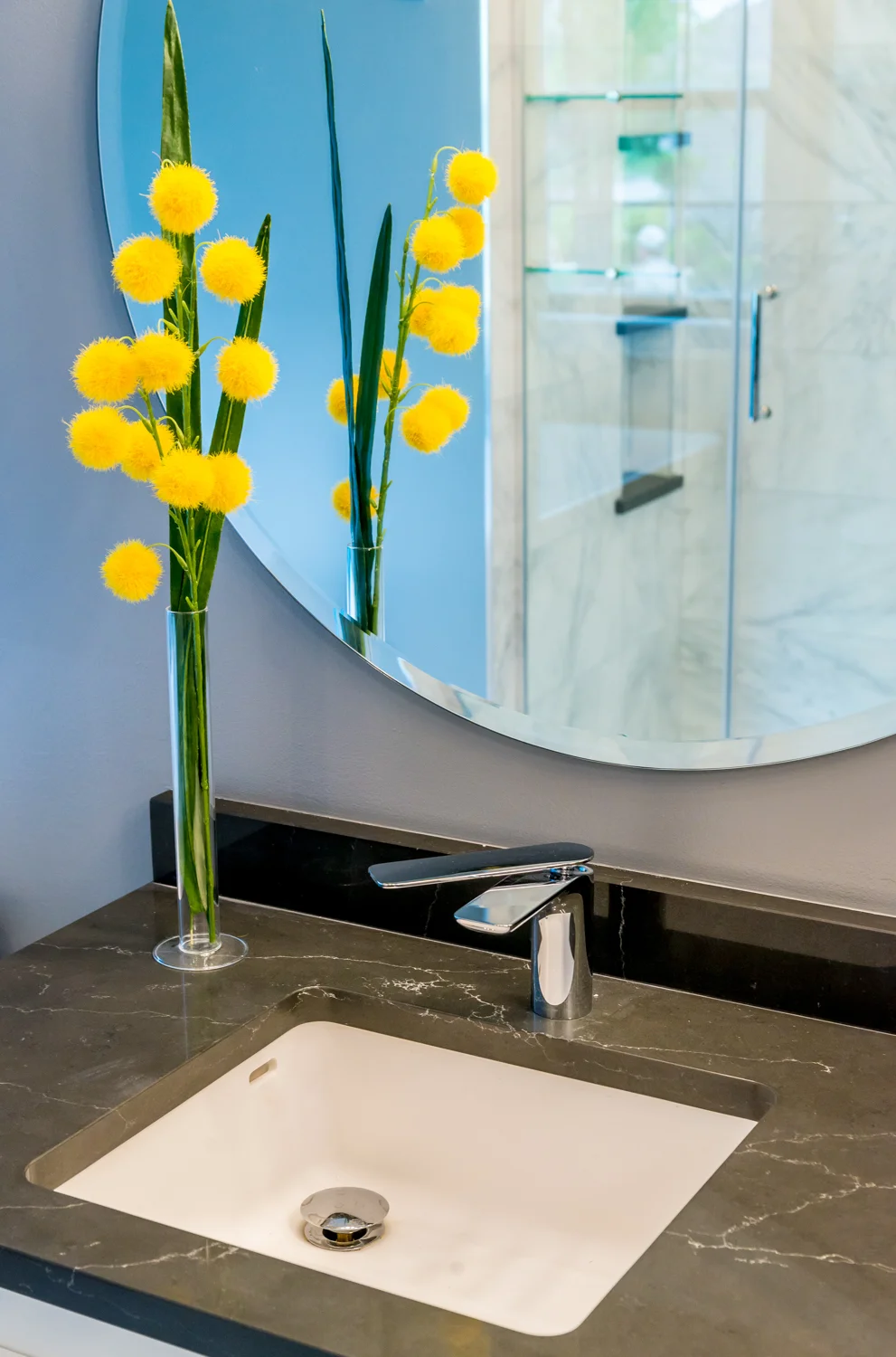 MKE Design Build - simple and style bathroom renovation. www.mkedesignbuild.com