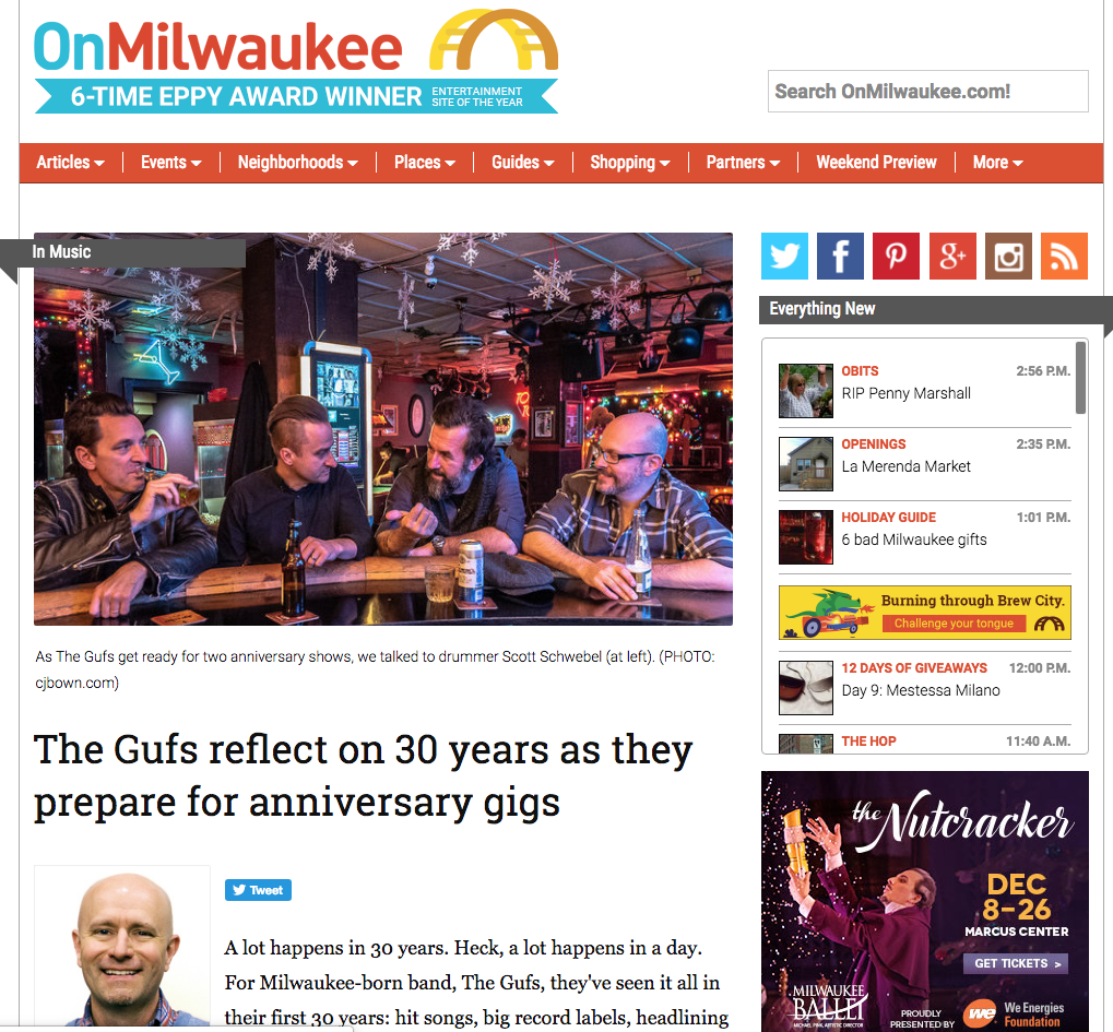 2018 - OnMilwaukee.com - The Gufs