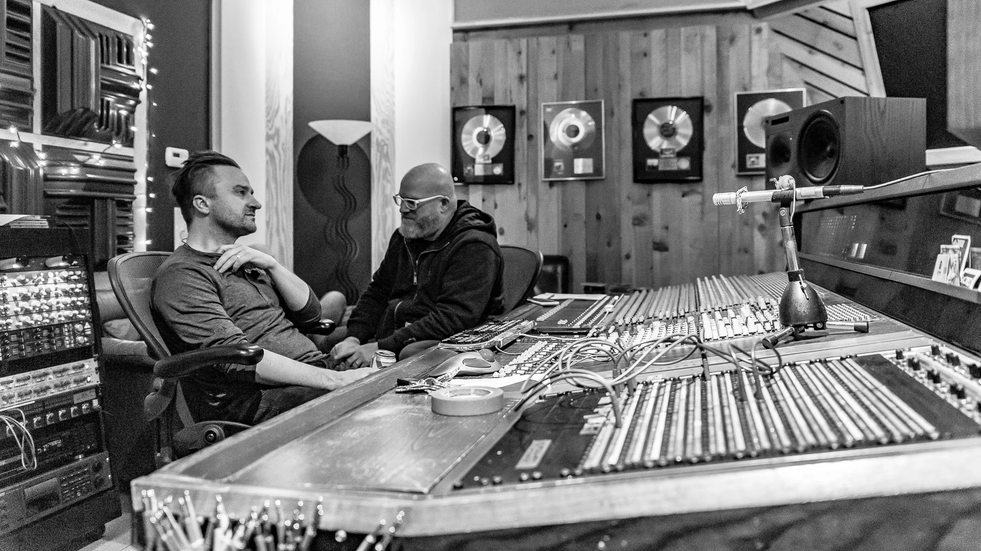 Goran Kralj and Kevin Sucher in Studio