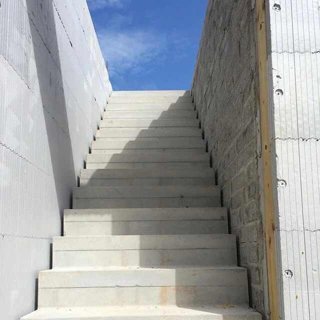 Next big project- my house! Loving the beauty and honesty of these materials. And of course the beautiful sky. Onwards and upwards!