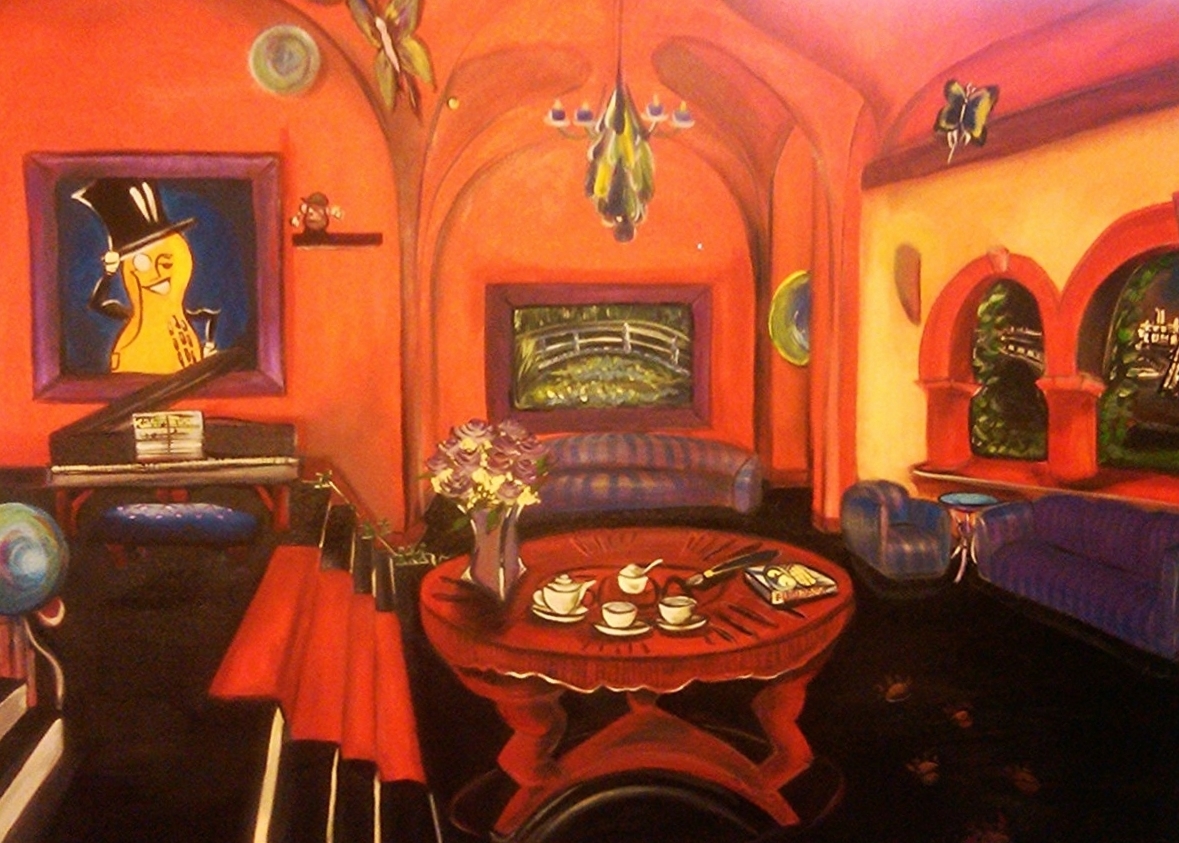 Ferko inspired painting