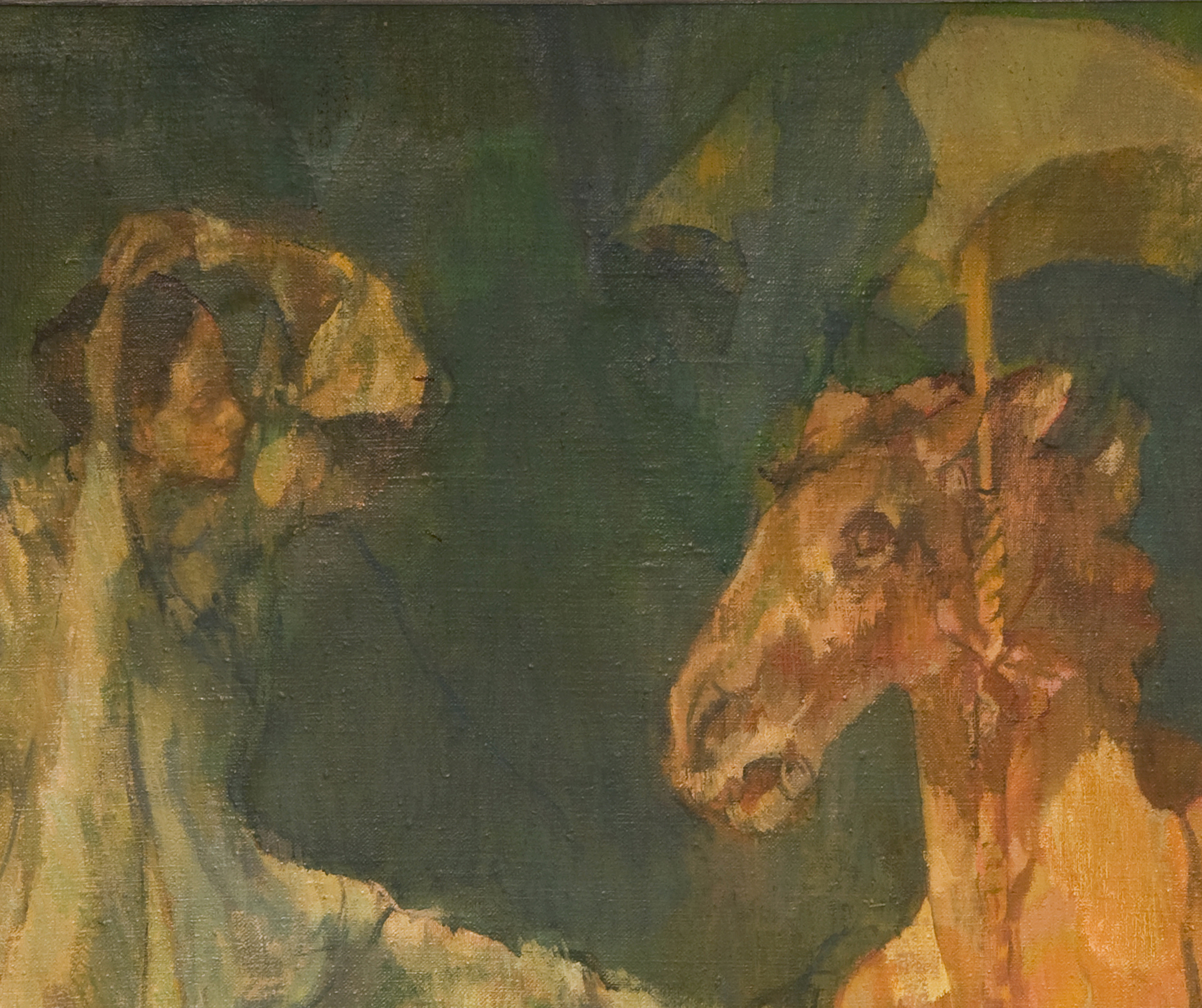 Karin and the Carousel Horse I.jpg