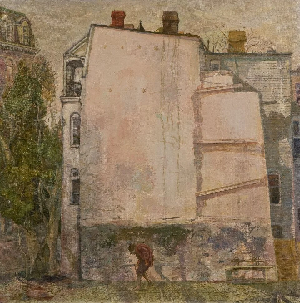 On Rilke. Oil on Linen Canvas