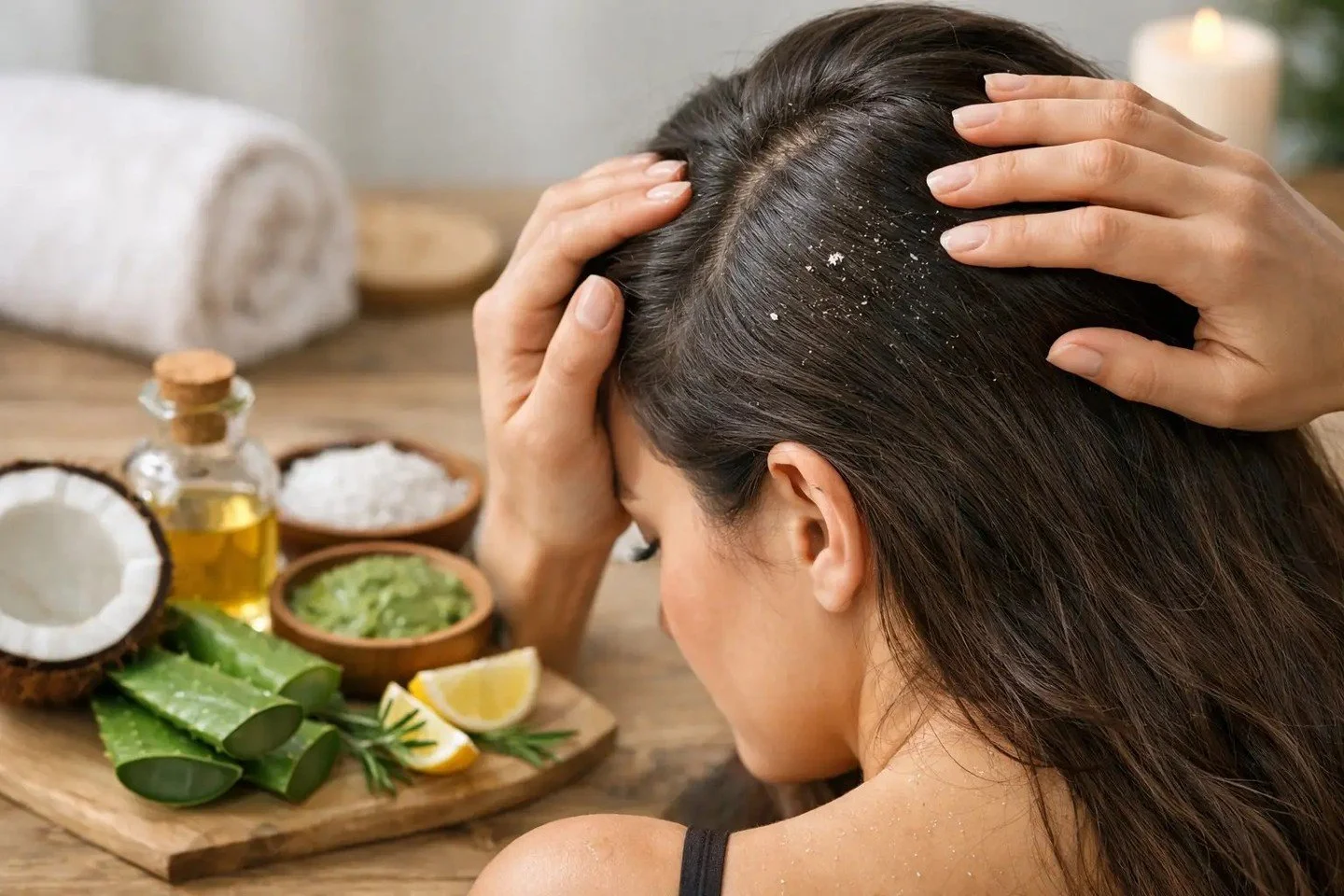 If your scalp feels flaky or itchy, you don&rsquo;t have to rely on harsh fixes to get relief. This guide breaks down natural, scalp-friendly approaches&mdash;gentle soothing habits and plant-based support&mdash;to help calm irritation and restore co
