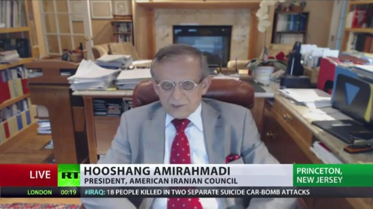 Dr. Amirahmadi's Interview with Russia Today