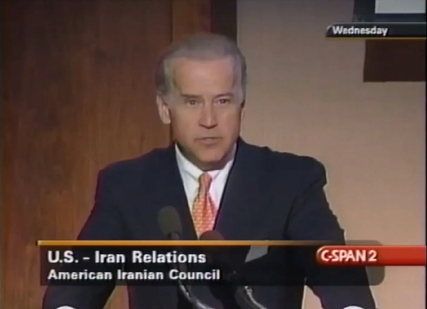 2002- Senator Joe Biden Argues for better US-Iran relations at AIC Conference