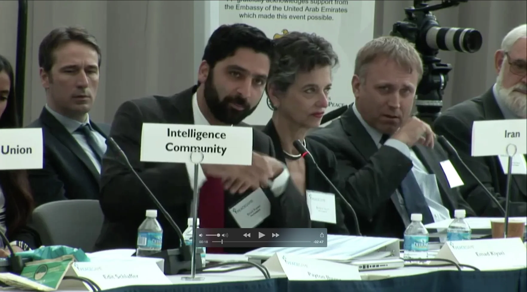 Emad Kiyaei Participates in PeaceGame Simulation