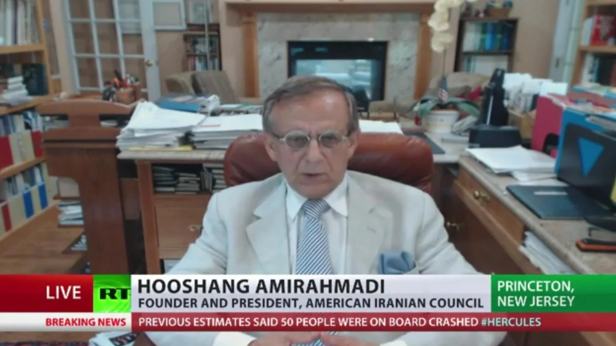 Dr. Hooshang Amirahmadi speaks with Russia Today on the nuclear negotiations