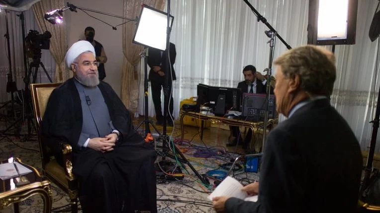 Iranian President Hassan Rouhani Gave an Interview to 60 Minutes' Steve Kroft