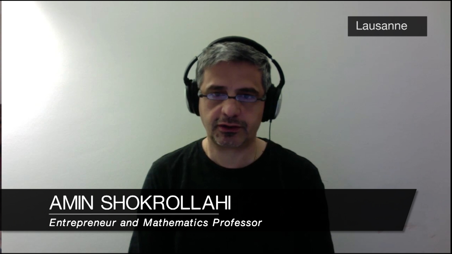 Amin Shokrollahi from AIC Video Profiled in 'The Intercept'