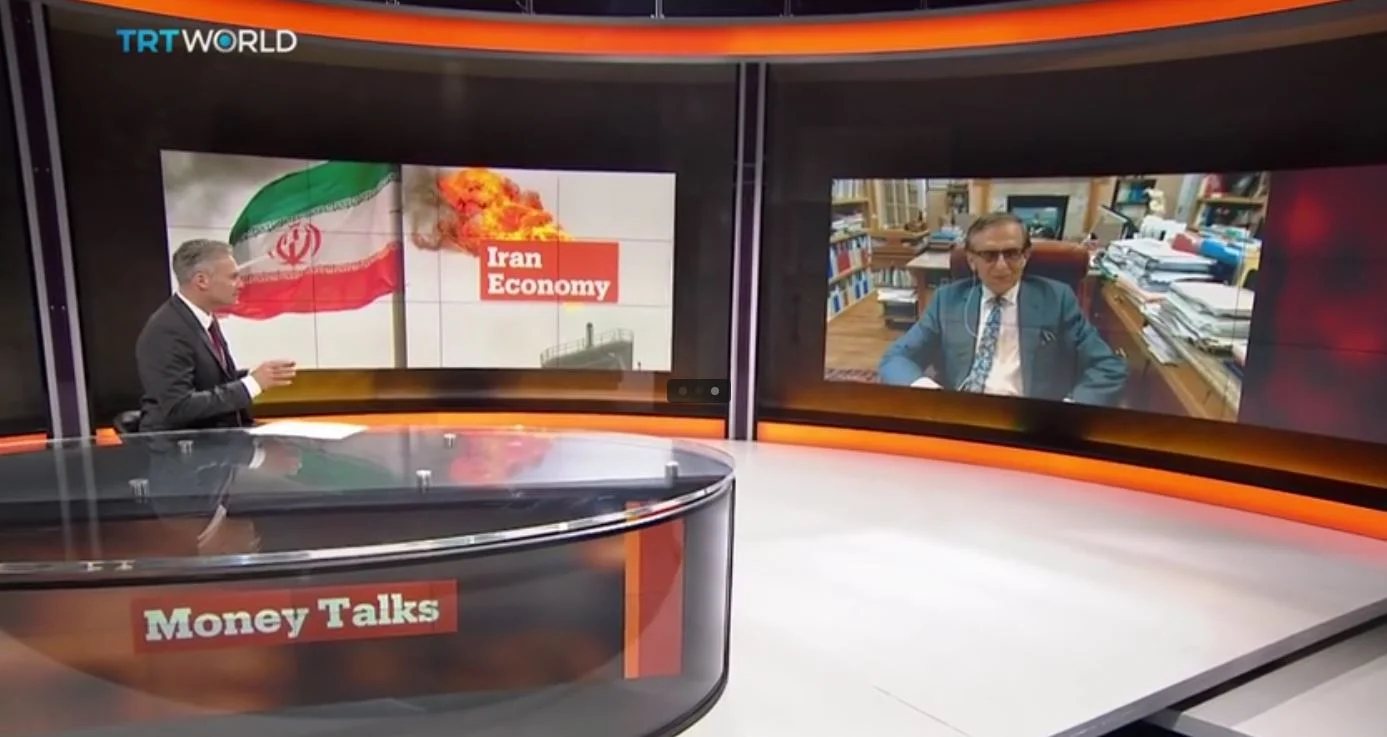 Dr. Amirahmadi Speaks about Sanctions with TRT World